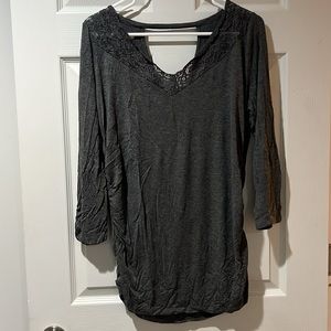 3/4 Length Long Sleeve Shirt